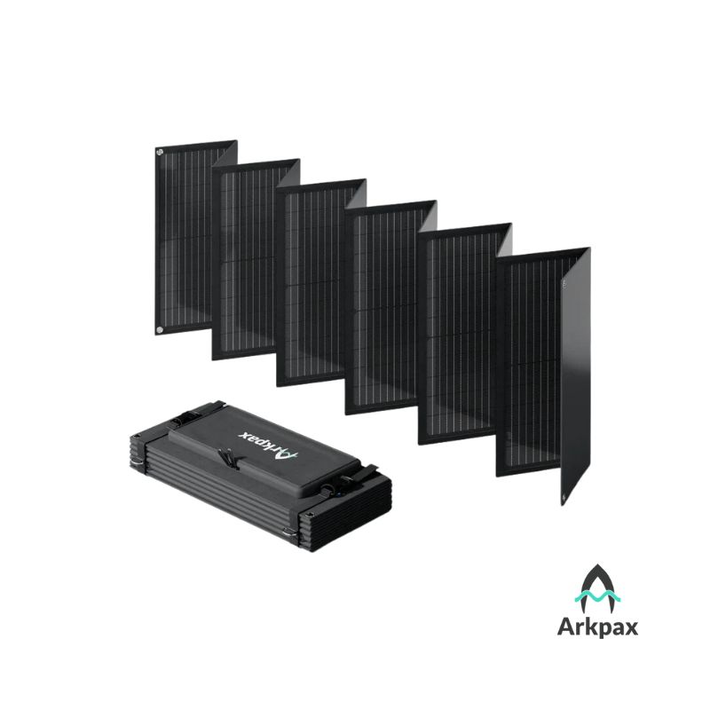 Panneau solaire portable pliable Arkpax 12 pour Ark & Titan - 200 W